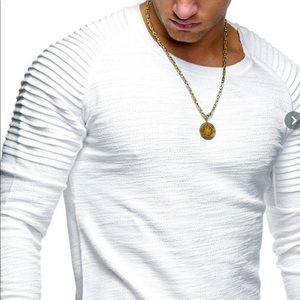 Men Long Sleeve Fashion Slim Bodycon Casual
Fitness Street Style T Shirt Top